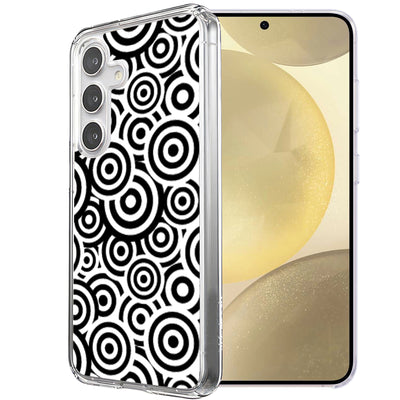 Circles Print Slim Cover For Samsung Galaxy S (S24,S23,S22,S21/Plus,FE,Ultra), Print in USA