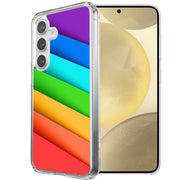 Rainbow Pride Print Slim Cover For Samsung Galaxy S (S24,S23,S22,S21/Plus,FE,Ultra), Print in USA