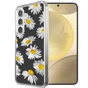 Daisy Floral Print Slim Cover For Samsung Galaxy S (S24,S23,S22,S21/Plus,FE,Ultra), Print in USA