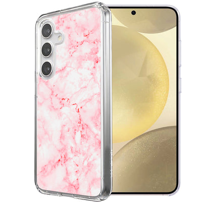 Glossy Marble Print Slim Cover For Samsung Galaxy S (S24,S23,S22,S21/Plus,FE,Ultra), Print in USA