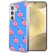 Cute Flamingo Print Slim Cover For Samsung Galaxy S (S24,S23,S22,S21/Plus,FE,Ultra), Print in USA