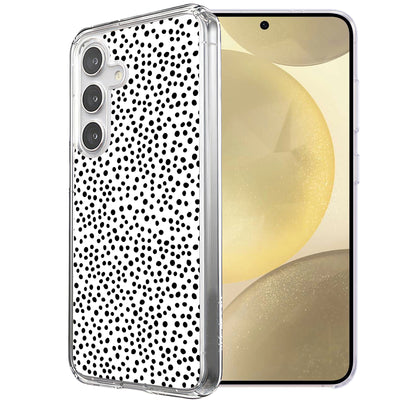 Polka Dot Blk2 Print Slim Cover For Samsung Galaxy S (S24,S23,S22,S21/Plus,FE,Ultra), Print in USA