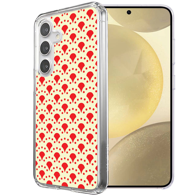 Floral 07 Print Slim Cover For Samsung Galaxy S (S24,S23,S22,S21/Plus,FE,Ultra), Print in USA