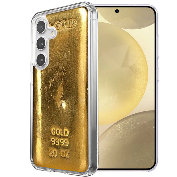 Gold Bar 3 Print Slim Cover For Samsung Galaxy S (S24,S23,S22,S21/Plus,FE,Ultra), Print in USA