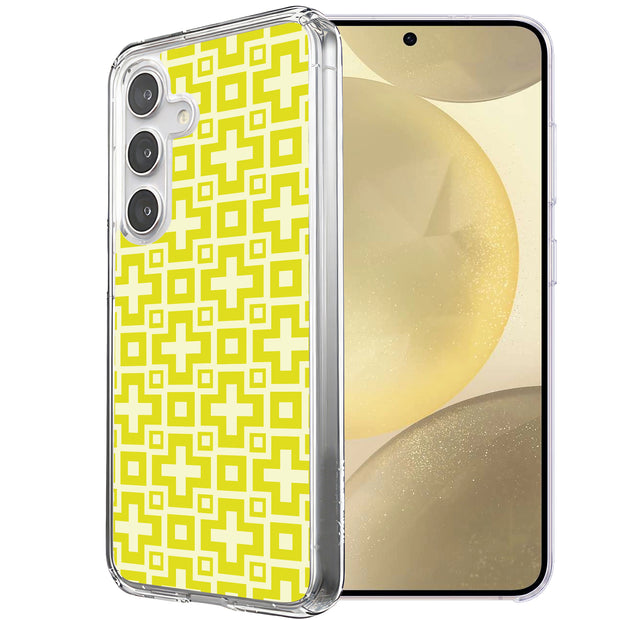 Cross Design Print Slim Cover For Samsung Galaxy S (S24,S23,S22,S21/Plus,FE,Ultra), Print in USA