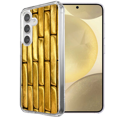 Gold Bar 5 Print Slim Cover For Samsung Galaxy S (S24,S23,S22,S21/Plus,FE,Ultra), Print in USA