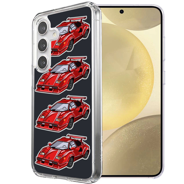 Lambo Countach Print Slim Cover For Samsung Galaxy S (S24,S23,S22,S21/Plus,FE,Ultra), Print in USA