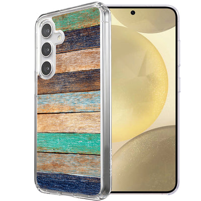 Wood 5 Print Slim Cover For Samsung Galaxy S (S24,S23,S22,S21/Plus,FE,Ultra), Print in USA