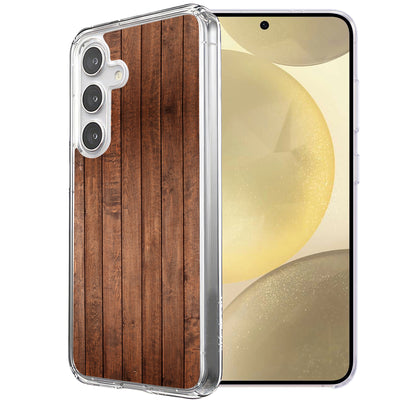 Wood 7 Print Slim Cover For Samsung Galaxy S (S24,S23,S22,S21/Plus,FE,Ultra), Print in USA