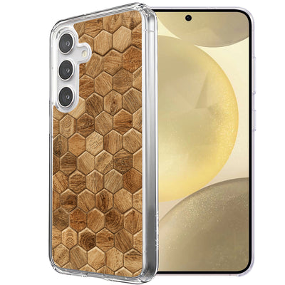 Wood 8 Print Slim Cover For Samsung Galaxy S (S24,S23,S22,S21/Plus,FE,Ultra), Print in USA