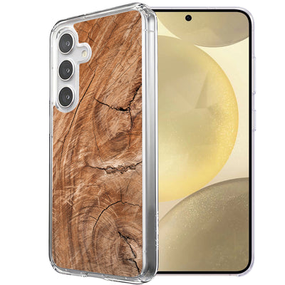 Wood 18 Print Slim Cover For Samsung Galaxy S (S24,S23,S22,S21/Plus,FE,Ultra), Print in USA