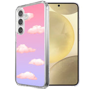 Pink Clouds Print Slim Cover For Samsung Galaxy S (S24,S23,S22,S21/Plus,FE,Ultra), Print in USA