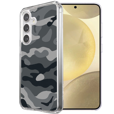 Winter Camo Print Slim Cover For Samsung Galaxy S (S24,S23,S22,S21/Plus,FE,Ultra), Print in USA