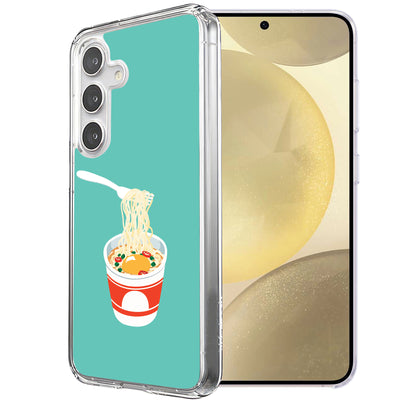 Tasty Ramen Print Slim Cover For Samsung Galaxy S (S24,S23,S22,S21/Plus,FE,Ultra), Print in USA