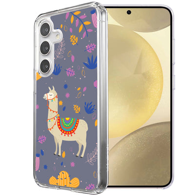 Cacti Llama Print Slim Cover For Samsung Galaxy S (S24,S23,S22,S21/Plus,FE,Ultra), Print in USA