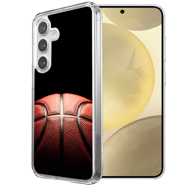 Basketball Fade Print Slim Cover For Samsung Galaxy S (S24,S23,S22,S21/Plus,FE,Ultra), Print in USA