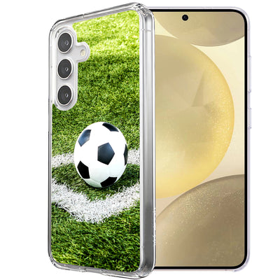 Soccer  Print Slim Cover For Samsung Galaxy S (S24,S23,S22,S21/Plus,FE,Ultra), Print in USA