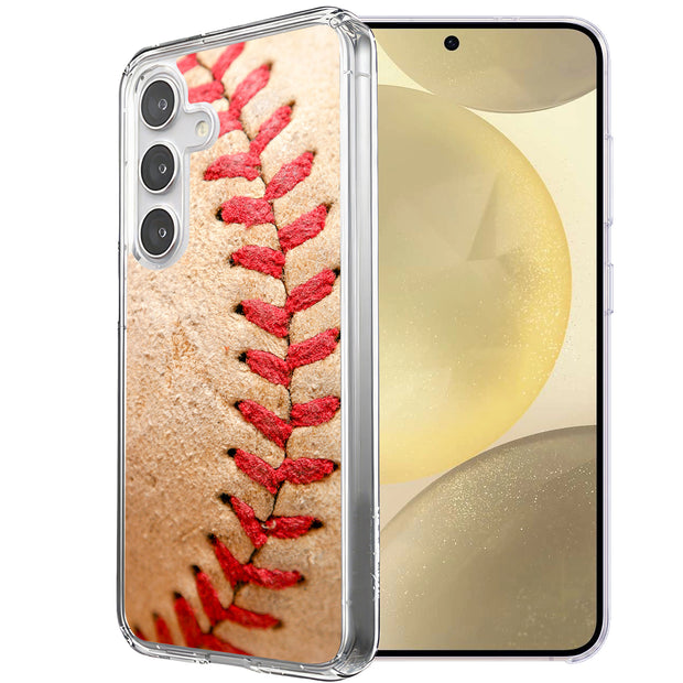 Baseball 2 Print Slim Cover For Samsung Galaxy S (S24,S23,S22,S21/Plus,FE,Ultra), Print in USA