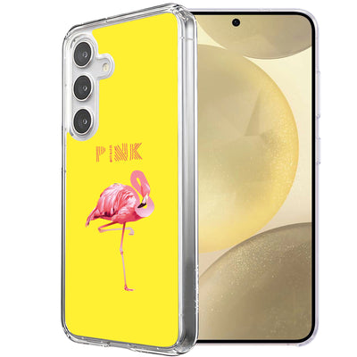 Flamingo Stand Print Slim Cover For Samsung Galaxy S (S24,S23,S22,S21/Plus,FE,Ultra), Print in USA