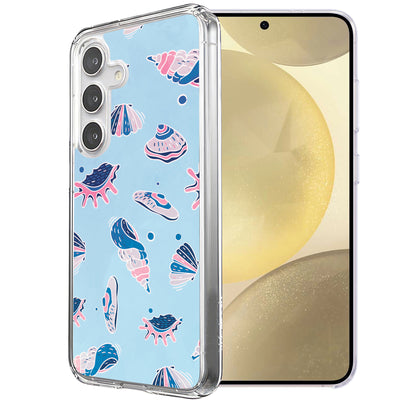 SeaShells Clams Print Slim Cover For Samsung Galaxy S (S24,S23,S22,S21/Plus,FE,Ultra), Print in USA