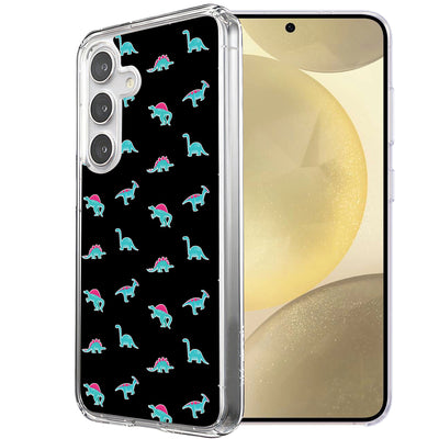 Dinosaurs Shape Print Slim Cover For Samsung Galaxy S (S24,S23,S22,S21/Plus,FE,Ultra), Print in USA