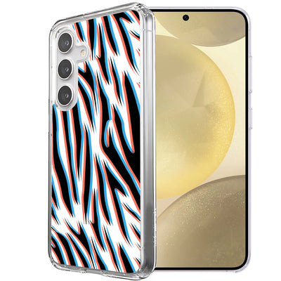 3D Zebra 3 Print Slim Cover For Samsung Galaxy S (S24,S23,S22,S21/Plus,FE,Ultra), Print in USA