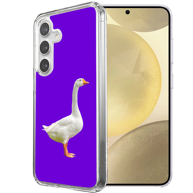 Goose Photo Print Slim Cover For Samsung Galaxy S (S24,S23,S22,S21/Plus,FE,Ultra), Print in USA