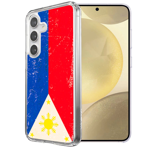 Philippines 2 Print Slim Cover For Samsung Galaxy S (S24,S23,S22,S21/Plus,FE,Ultra), Print in USA