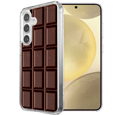 Chocolate Print Slim Cover For Samsung Galaxy S (S24,S23,S22,S21/Plus,FE,Ultra), Print in USA