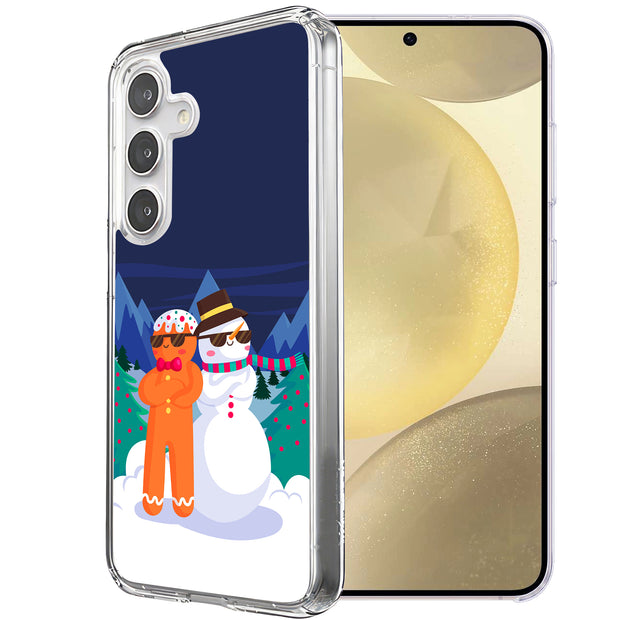 Cool Snowman Print Slim Cover For Samsung Galaxy S (S24,S23,S22,S21/Plus,FE,Ultra), Print in USA