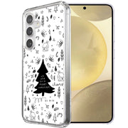 Wish You A Xmas Print Slim Cover For Samsung Galaxy S (S24,S23,S22,S21/Plus,FE,Ultra), Print in USA