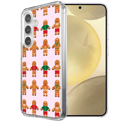 Gingerbread Man Print Slim Cover For Samsung Galaxy S (S24,S23,S22,S21/Plus,FE,Ultra), Print in USA