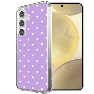 Polka Dot 5 Print Slim Cover For Samsung Galaxy S (S24,S23,S22,S21/Plus,FE,Ultra), Print in USA