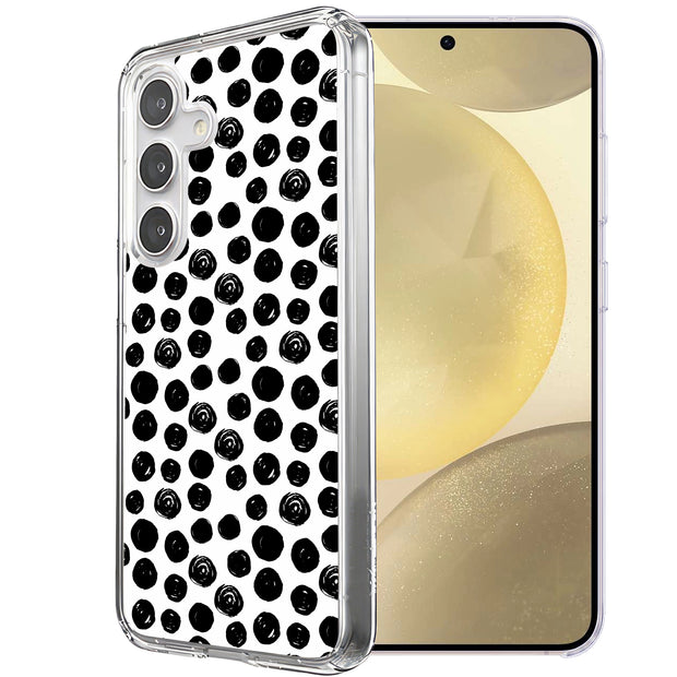 Polka Dot 8 Print Slim Cover For Samsung Galaxy S (S24,S23,S22,S21/Plus,FE,Ultra), Print in USA