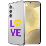 Love Kobe 3 Print Slim Cover For Samsung Galaxy S (S24,S23,S22,S21/Plus,FE,Ultra), Print in USA