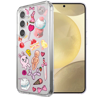 Baby Collage Print Slim Cover For Samsung Galaxy S (S24,S23,S22,S21/Plus,FE,Ultra), Print in USA