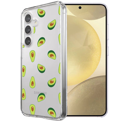 Funny Avocado 8 Print Slim Cover For Samsung Galaxy S (S24,S23,S22,S21/Plus,FE,Ultra), Print in USA