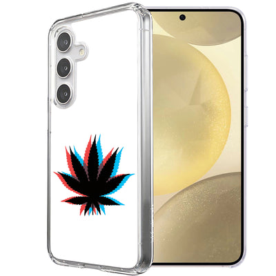 Weed 3D  Print Slim Cover For Samsung Galaxy S (S24,S23,S22,S21/Plus,FE,Ultra), Print in USA