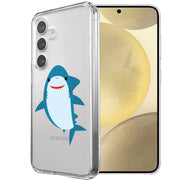 Cute Baby Shark Print Slim Cover For Samsung Galaxy S (S24,S23,S22,S21/Plus,FE,Ultra), Print in USA