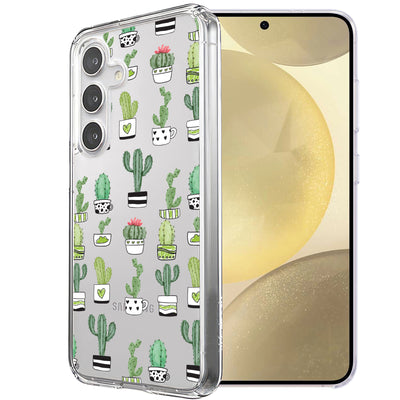 Cute Cactus  Print Slim Cover For Samsung Galaxy S (S24,S23,S22,S21/Plus,FE,Ultra), Print in USA