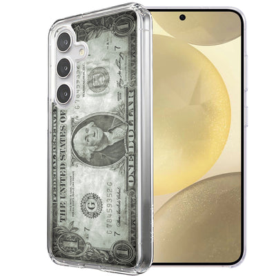 Grunge Bill Print Slim Cover For Samsung Galaxy S (S24,S23,S22,S21/Plus,FE,Ultra), Print in USA