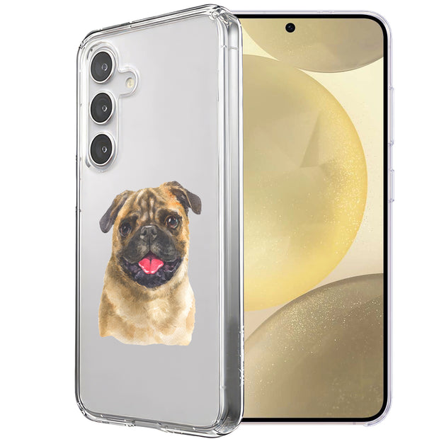 Dog Painting j Print Slim Cover For Samsung Galaxy S (S24,S23,S22,S21/Plus,FE,Ultra), Print in USA