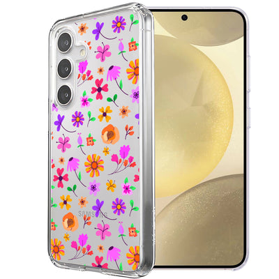 Flower 1 Print Slim Cover For Samsung Galaxy S (S24,S23,S22,S21/Plus,FE,Ultra), Print in USA