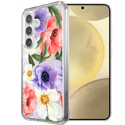 Flower 9 Print Slim Cover For Samsung Galaxy S (S24,S23,S22,S21/Plus,FE,Ultra), Print in USA