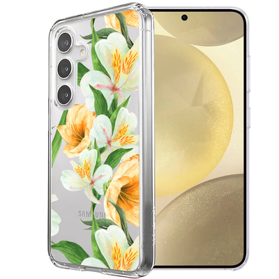 Flower 10 Print Slim Cover For Samsung Galaxy S (S24,S23,S22,S21/Plus,FE,Ultra), Print in USA