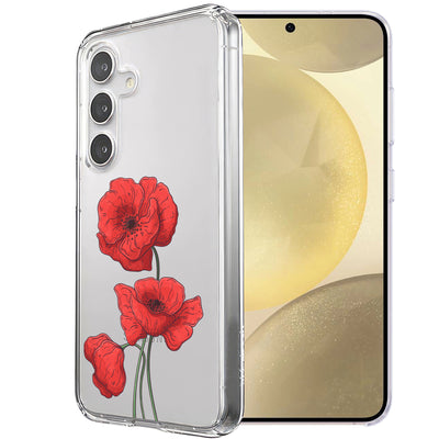 Flower 16 Print Slim Cover For Samsung Galaxy S (S24,S23,S22,S21/Plus,FE,Ultra), Print in USA