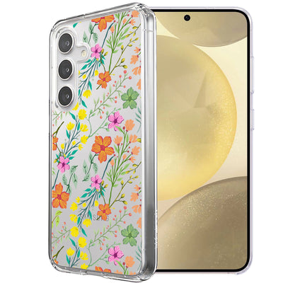 Flower 20 Print Slim Cover For Samsung Galaxy S (S24,S23,S22,S21/Plus,FE,Ultra), Print in USA