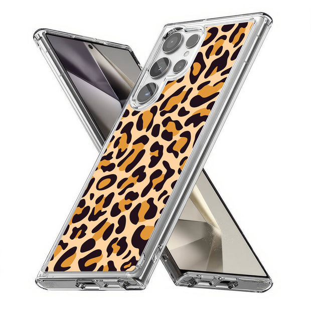 Leopard 2 Print Slim Cover For Samsung Galaxy S (S24, S23, S22, S21 / Plus, FE, Ultra), Print in USA