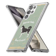 Husky Dog Print Slim Cover For Samsung Galaxy S (S24, S23, S22, S21 / Plus, FE, Ultra), Print in USA