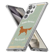 Retriever Dog Print Slim Cover For Samsung Galaxy S (S24, S23, S22, S21 / Plus, FE, Ultra), Print in USA